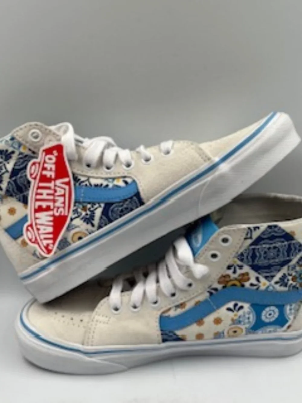 Vans Pattern of the World SK8-Hi women’s sneakers size 7.5 Hi Top Shoes NWT